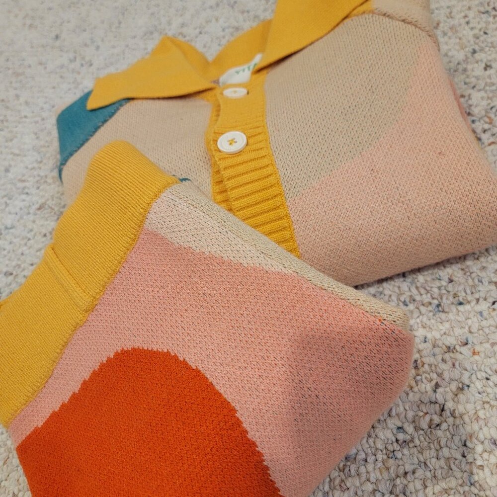 YITAI New Wave Cardigan Set